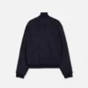 Sweat-shirt zippé en tissu éponge jacquard Barocco Sweat-shirt zippé en tissu éponge jacquard Barocco