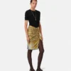 T-shirt ajusté en viscose stretch jacquard T-shirt ajusté en viscose stretch jacquard