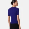 T-shirt ajusté en viscose stretch jacquard T-shirt ajusté en viscose stretch jacquard