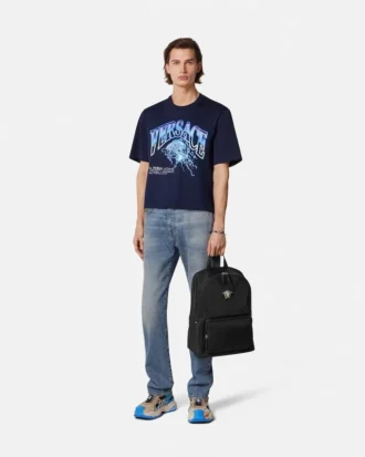 T-shirt boxy La Medusa Varsity