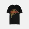 T-shirt brodé Versace Leopard T-shirt brodé Versace Leopard