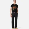 T-shirt brodé Versace Leopard T-shirt brodé Versace Leopard