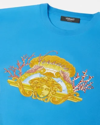 T-shirt Crystal Dive In Crest