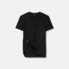 T-shirt drapé avec épingle de sûreté