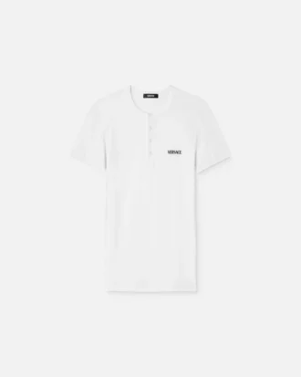 T-shirt en coton côtelé