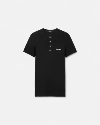 T-shirt en coton côtelé