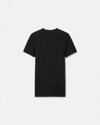 T-shirt en coton côtelé