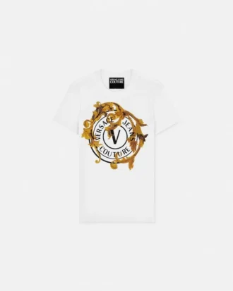 T-shirt en cristal Porcelain Barocco