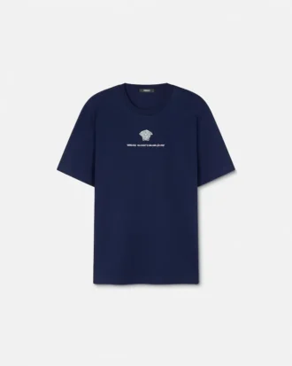 T-shirt en jersey de coton brodé