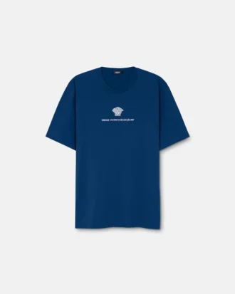 T-shirt en jersey de coton brodé