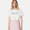 T-shirt en jersey de coton brodé T-shirt en jersey de coton brodé