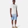 T-shirt en jersey de coton brodé