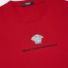 T-shirt en jersey de coton brodé