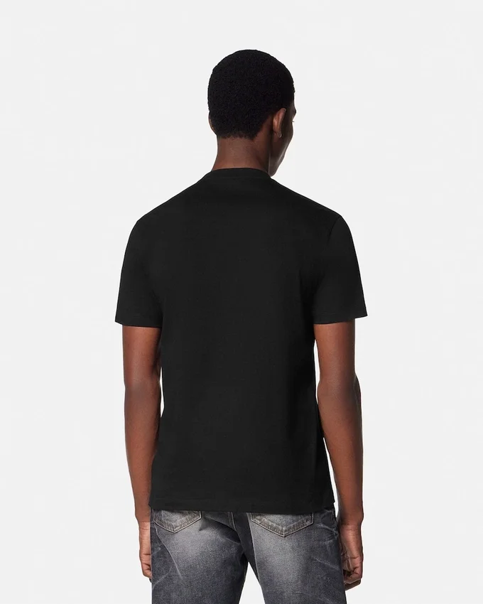 T-shirt en jersey de coton brodé T-shirt en jersey de coton brodé