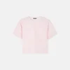 T-shirt en jersey de coton imprimé T-shirt en jersey de coton imprimé