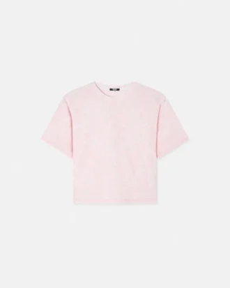 T-shirt en jersey de coton imprimé