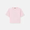 T-shirt en jersey de coton imprimé T-shirt en jersey de coton imprimé