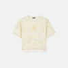 T-shirt en jersey de coton imprimé T-shirt en jersey de coton imprimé