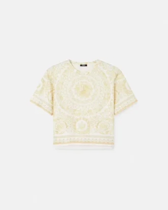 T-shirt en jersey de coton imprimé