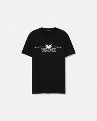 T-shirt en jersey de coton imprimé