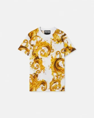 T-shirt en jersey de coton imprimé