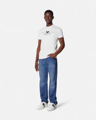 T-shirt en jersey de coton imprimé