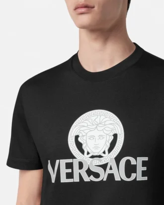 T-shirt en jersey de coton imprimé