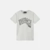 T-shirt en jersey de coton imprimé et orné pour enfants T-shirt en jersey de coton imprimé et orné pour enfants