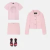 T-shirt en jersey de coton imprimé et orné pour enfants