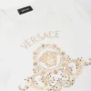 T-shirt en jersey de coton imprimé et orné pour enfants