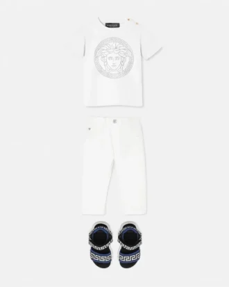 T-shirt en jersey de coton imprimé pour bébé