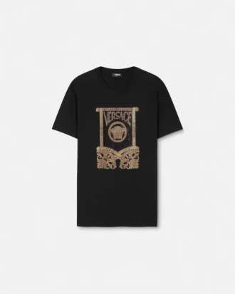 T-shirt en jersey de coton orné