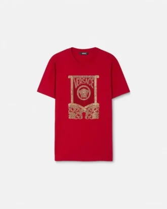 T-shirt en jersey de coton orné