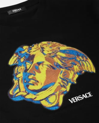 T-shirt en jersey de coton orné