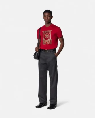 T-shirt en jersey de coton orné