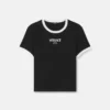 T-shirt en jersey de viscose extensible