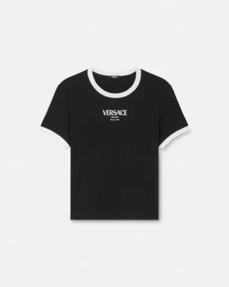 T-shirt en jersey de viscose extensible