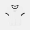 T-shirt en jersey de viscose extensible