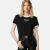 T-shirt en jersey de viscose extensible