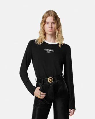 T-shirt en jersey de viscose extensible