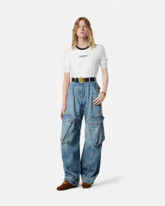 T-shirt en jersey de viscose extensible