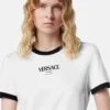 T-shirt en jersey de viscose extensible