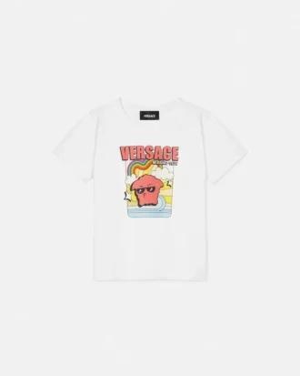 T-shirt imprimé en jersey de coton pour enfant