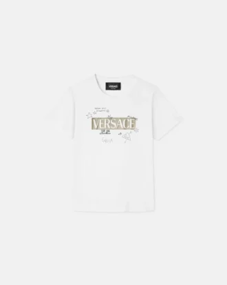 T-shirt imprimé en jersey de coton pour enfant