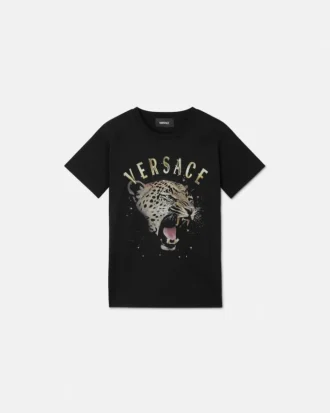 T-shirt imprimé en jersey de coton pour enfant