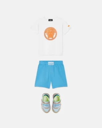 T-shirt imprimé en jersey de coton pour enfant