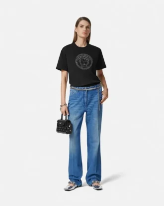T-shirt Medusa orné