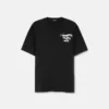 T-shirt régulier en jersey de coton imprimé