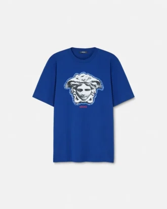 T-shirt régulier en jersey de coton imprimé