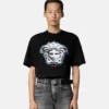 T-shirt régulier en jersey de coton imprimé